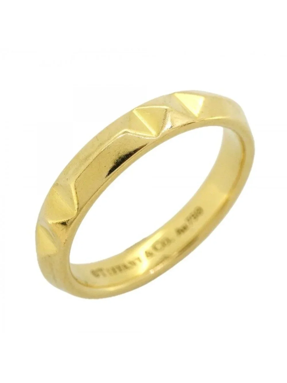 Tiffany & Co Ring Tru Band 18k Yellow Gold